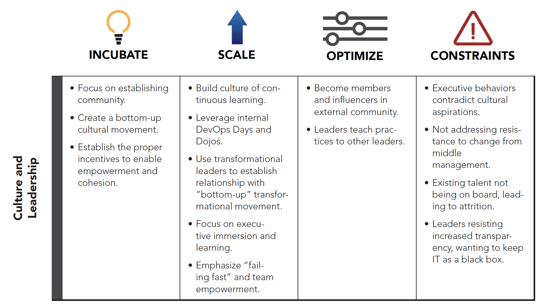 Culture and Leadership: The Seven Domains of Transformation - IT